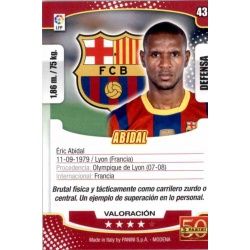 Abidal Barcelona 43 Megacracks 2011-12