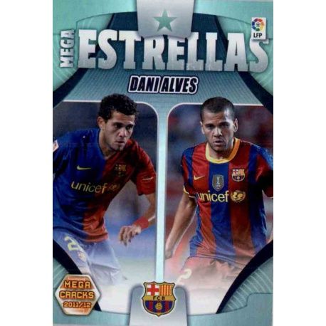 Dani Alves Barcelona Mega Poderes 376 Megacracks 2011-12