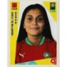 Cromos de Fútbol Nesryne El Chad Morocco Women's World Cup 2023 Stickers