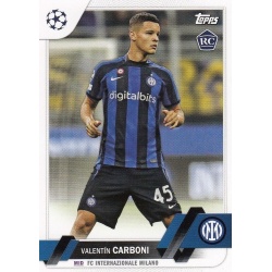 Valentín Carboni Rookie Inter Milan 6