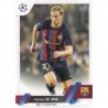 Trading Cards Frenkie de Jong Barcelona Topps Uefa Club Competitions 2022/23