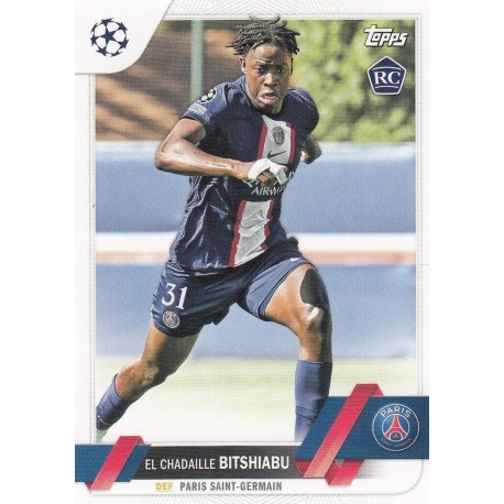 El Chadaille Bitshiabu Rookie PSG 61