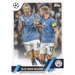 Blue Moon Ballers Combo Card Manchester City 86