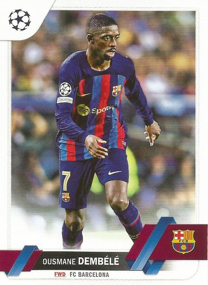 Offer Soccer Cards Ousmane Dembélé Barcelona 2022-23 Topps Uefa