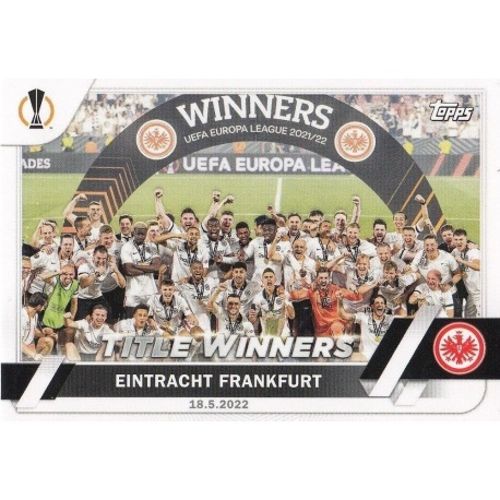 Eintracht Frankfurt Title Winners UEFA Europa League 118
