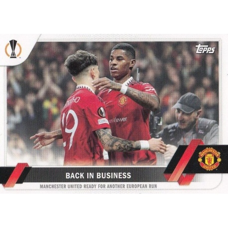 Back in Business Combo Card Manchester United 163