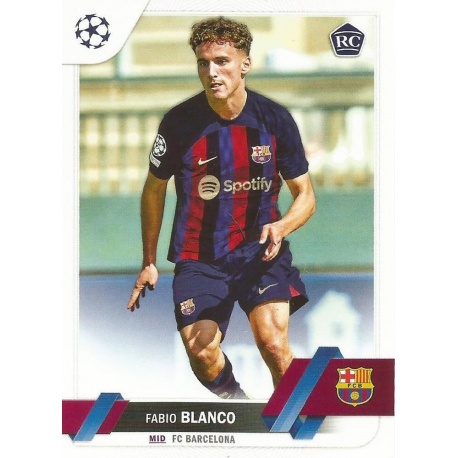 Fabio Blanco Rookie Barcelona 172