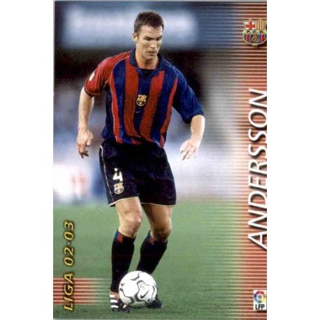 Andersson Barcelona 61 Megafichas 2002-03