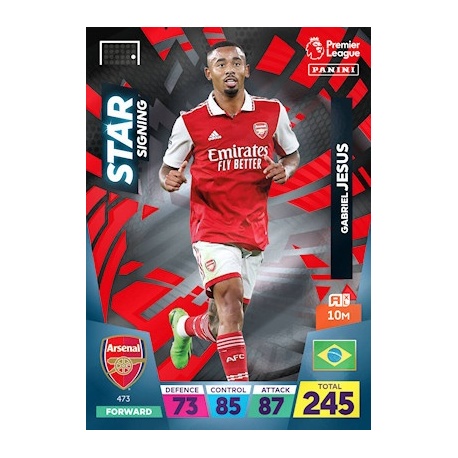 Gabriel Jesus Star Signings Arsenal 473
