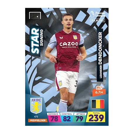 Leander Dendoncker Star Signings Aston Villa 475