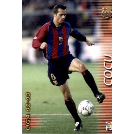 Cocu Barcelona 63 Megacracks 2002-03