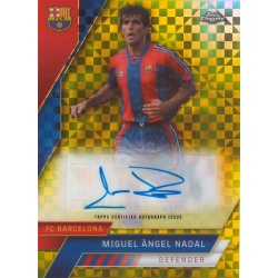 Miguel Ángel Nadal Action Autograph Gold 07/99 AU-MN