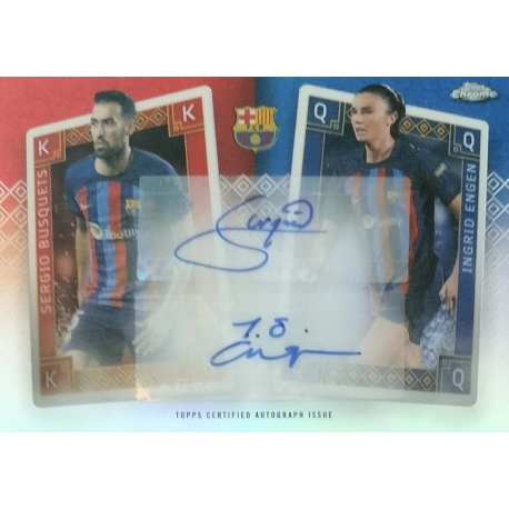 Busquets - Engen Kings & Queens Autograph KQ-5