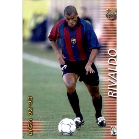 Rivaldo Barcelona 70 Megafichas 2002-03