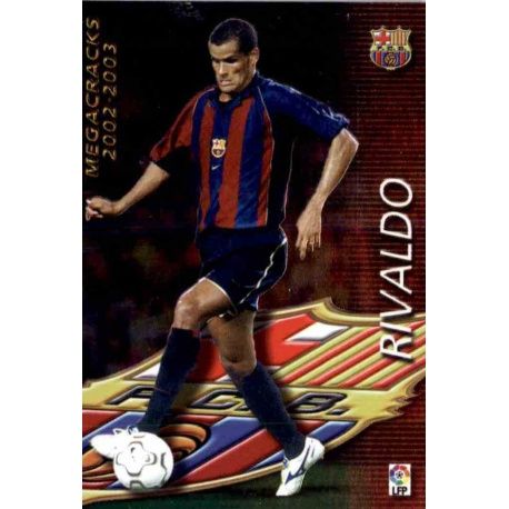 Rivaldo Megacracks Barcelona 379 Megafichas 2002-03