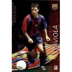 Saviola Megacracks Barcelona 381 Megafichas 2002-03