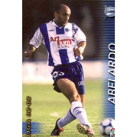 Abelardo Alavés 6 Megafichas 2002-03