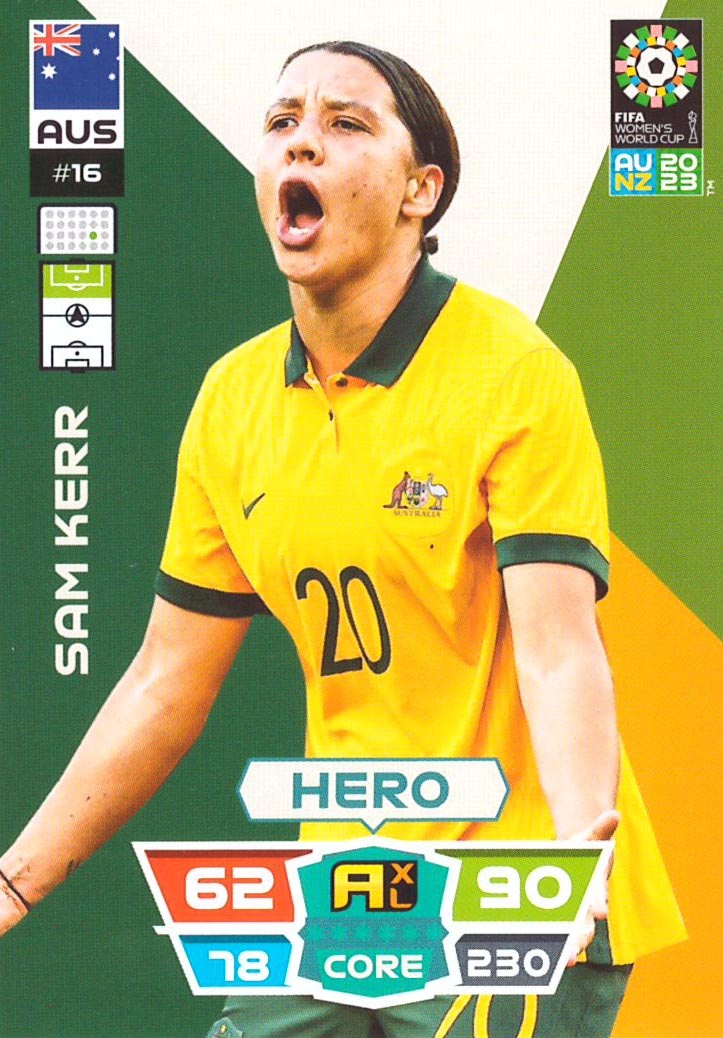 Sam Kerr Top Mestre Feminino Adrenalyn XL em segunda mão durante 5 EUR em  Palleja na WALLAPOP