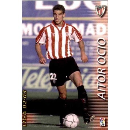 Aitor Ocio Athletic Club 25 Megafichas 2002-03