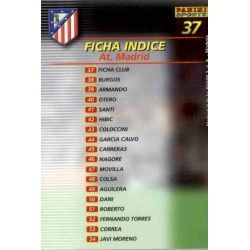 Indice Atlético Madrid 37 Megacracks 2002-03