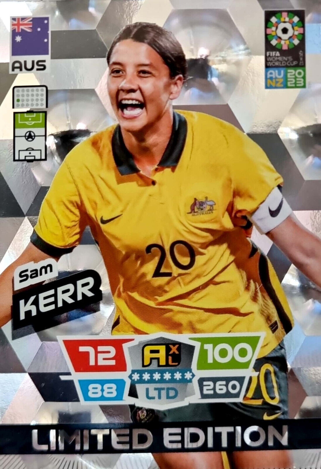 Sam Kerr Top Mestre Feminino Adrenalyn XL em segunda mão durante 5 EUR em  Palleja na WALLAPOP