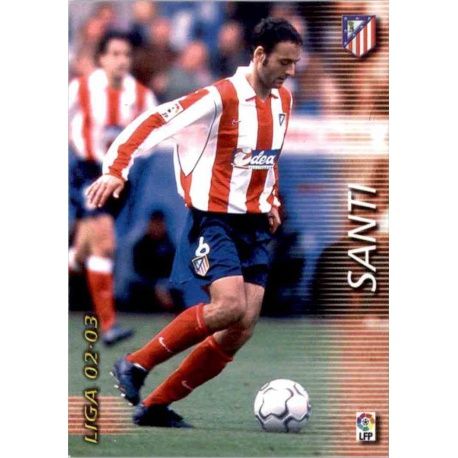 Santi Atlético Madrid 41 Megafichas 2002-03