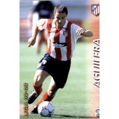 Aguilera Atlético Madrid 49 Megafichas 2002-03