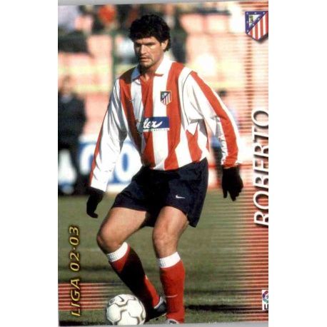Roberto Atlético Madrid 51 Megafichas 2002-03