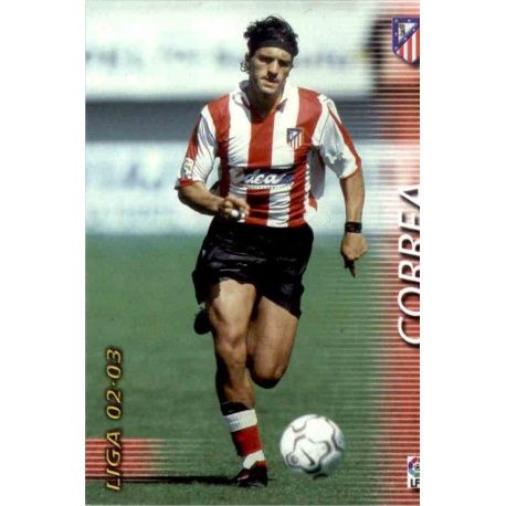 Correa Atlético Madrid 53 Megafichas 2002-03