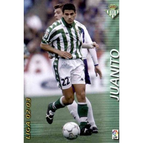 Juanito Betis 77 Megafichas 2002-03