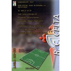 Indice Celta 91 Megafichas 2002-03