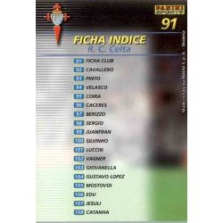 Indice Celta 91 Megafichas 2002-03