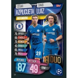 Azpilicueta - David Luiz DUO Chelsea 54
