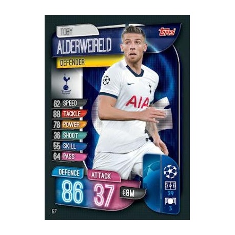 Toby Alderweireld Tottenham Hotspur 57