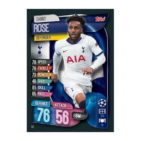 Danny Rose Tottenham Hotspur 60