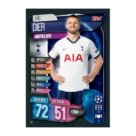Eric Dier Tottenham Hotspur 63