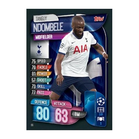 Tanguy Ndombele Tottenham Hotspur 66