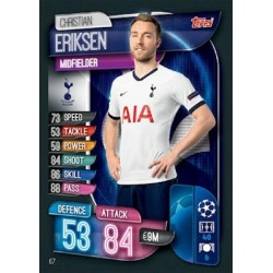 Christian Eriksen Tottenham Hotspur 67