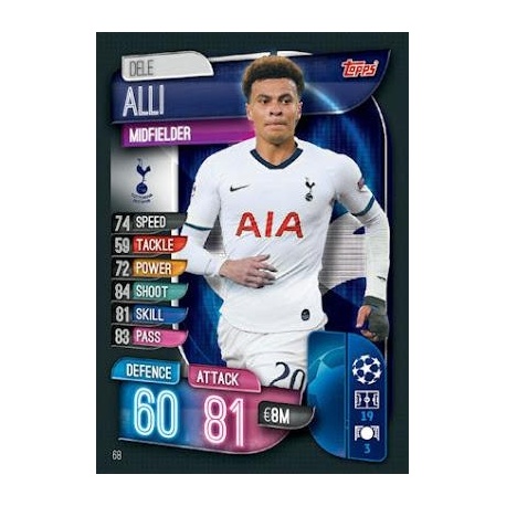 Dele Alli Tottenham Hotspur 68