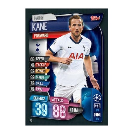 Harry Kane Tottenham Hotspur 70