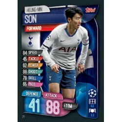 Heung-Min Son Tottenham Hotspur 71
