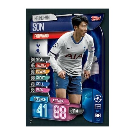 Heung-Min Son Tottenham Hotspur 71