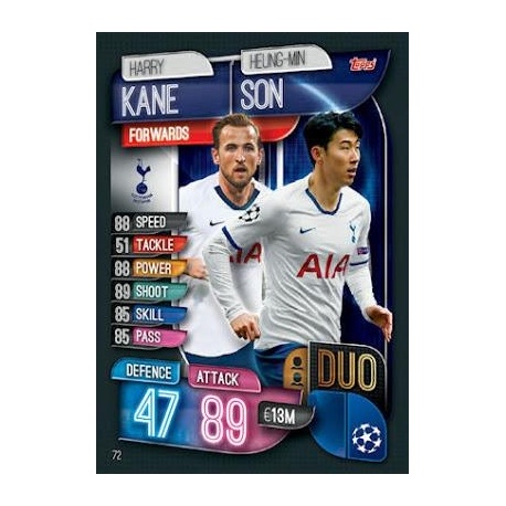 Harry Kane - Hueng-Min Son DUO Tottenham Hotspur 72