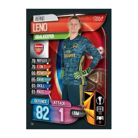 Bernd Leno Arsenal 74