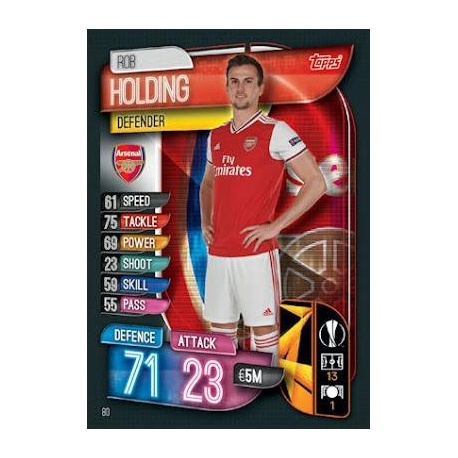 Rob Holding Arsenal 80