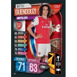 Matteo Guendouzi Arsenal 84