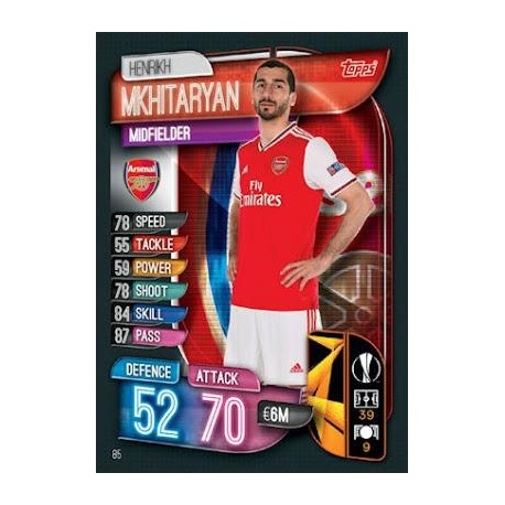 Henrikh Mkhitaryan Arsenal 85