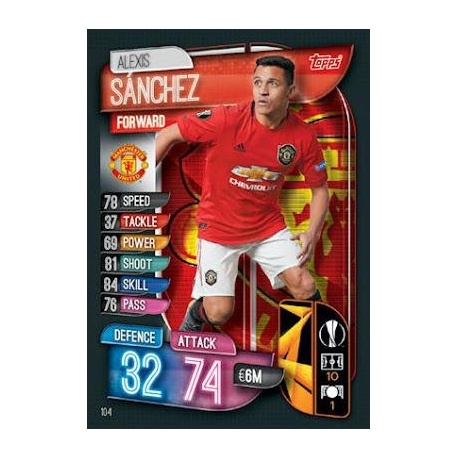 Alexis Sánchez Manchester United 104