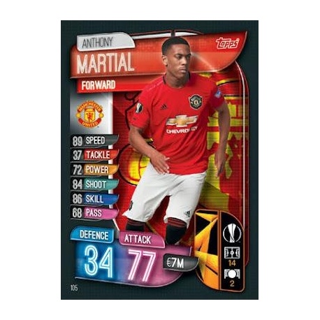 Anthony Martial Manchester United 105