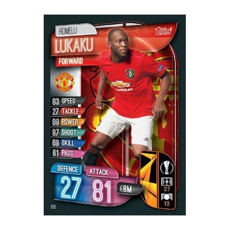 Romelu Lukaku Manchester United 106